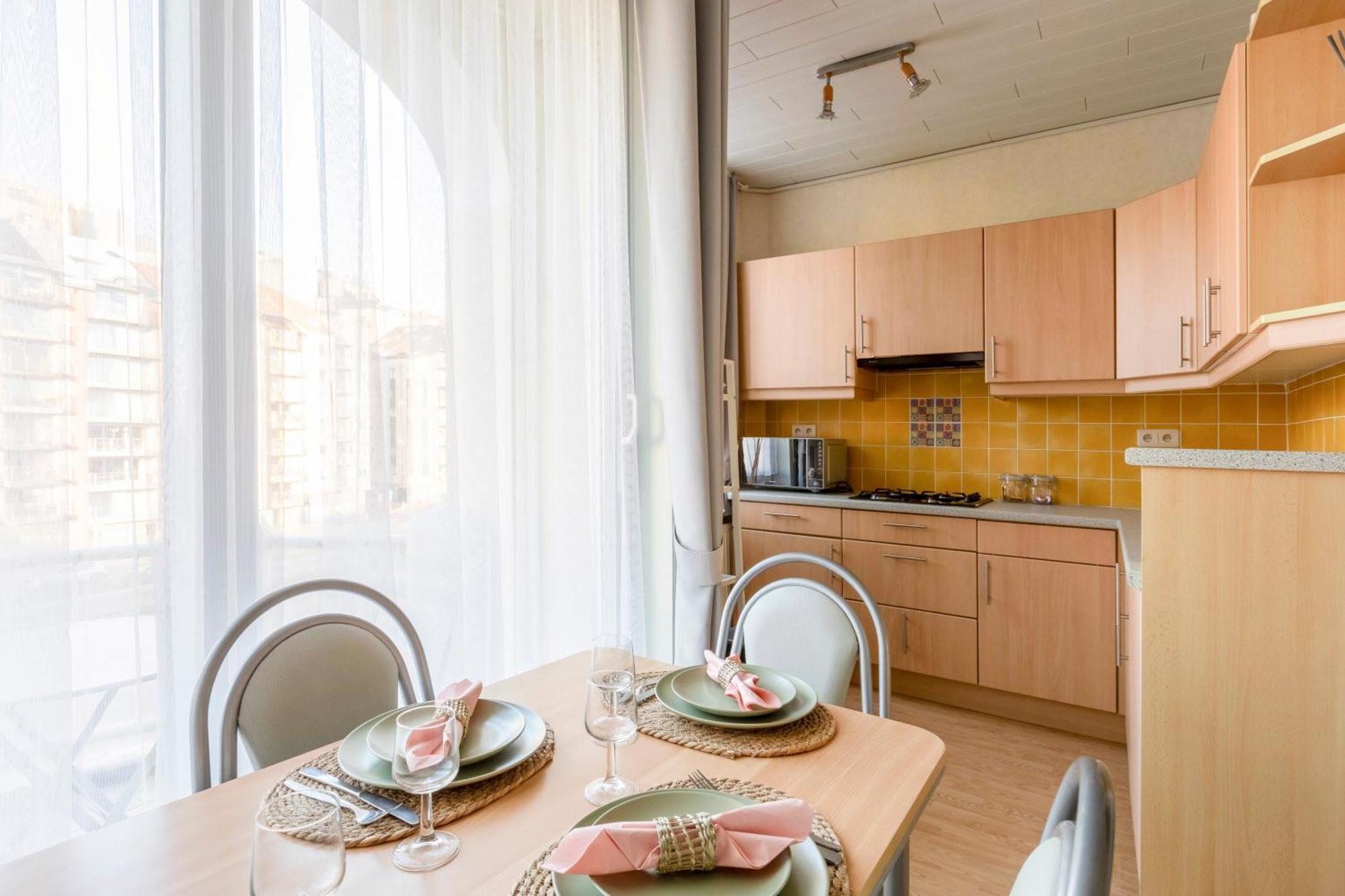 Cosy Apartment 150M From The Beach Blankenberge Luaran gambar